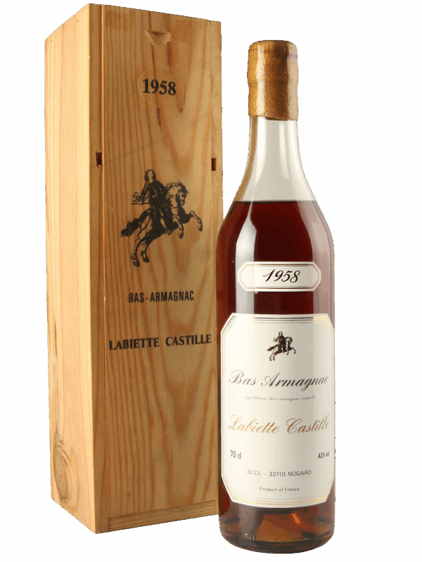 ARMAGNAC 1958 LABIETTE CASTILLE