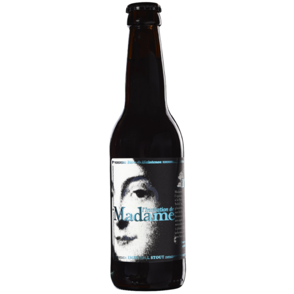 BIERE BRUNE - BRASSERIE BACQUET - L'INVITATION DE MADAME