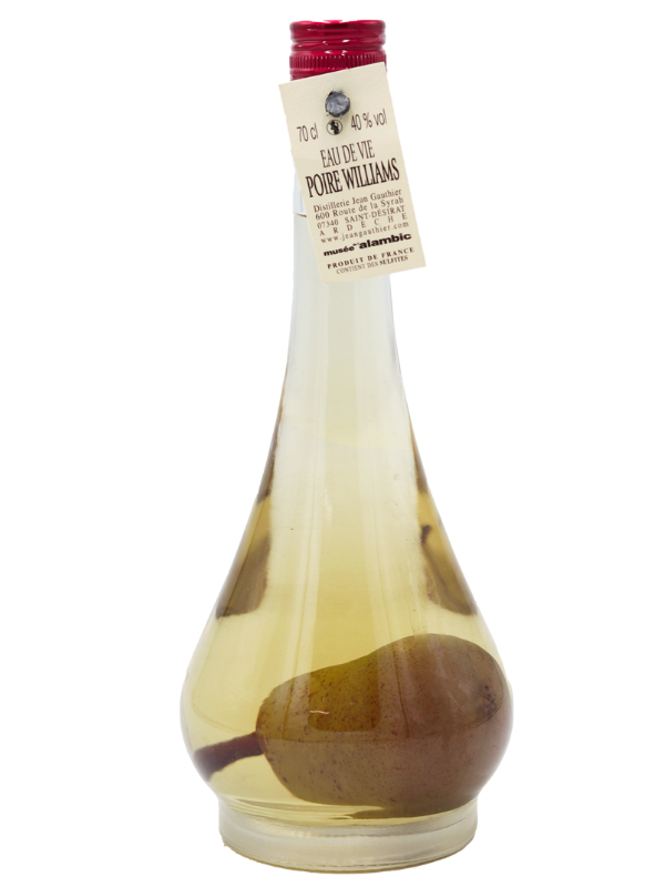 EAU DE VIE DE POIRE CARAFE POIRE PRISONNIERE