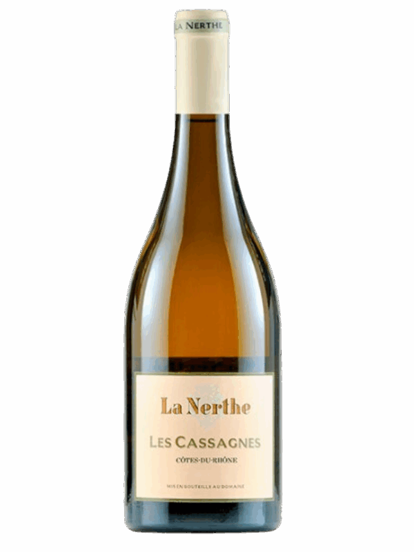 AOP COTES DU RHONE BLANC LES CASSAGNES DE LA NERTHE BIO