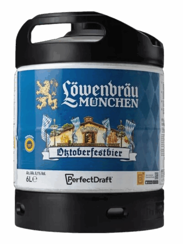 LOWENBRAU OKTOBERFEST 6,1° BLONDE PERFECT DRAFT 6L (hors consigne)