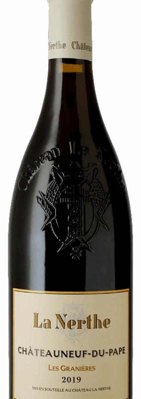 AOP CHATEAUNEUF DU PAPE ROUGE LES GRANIERES DE LA NERTHE BIO