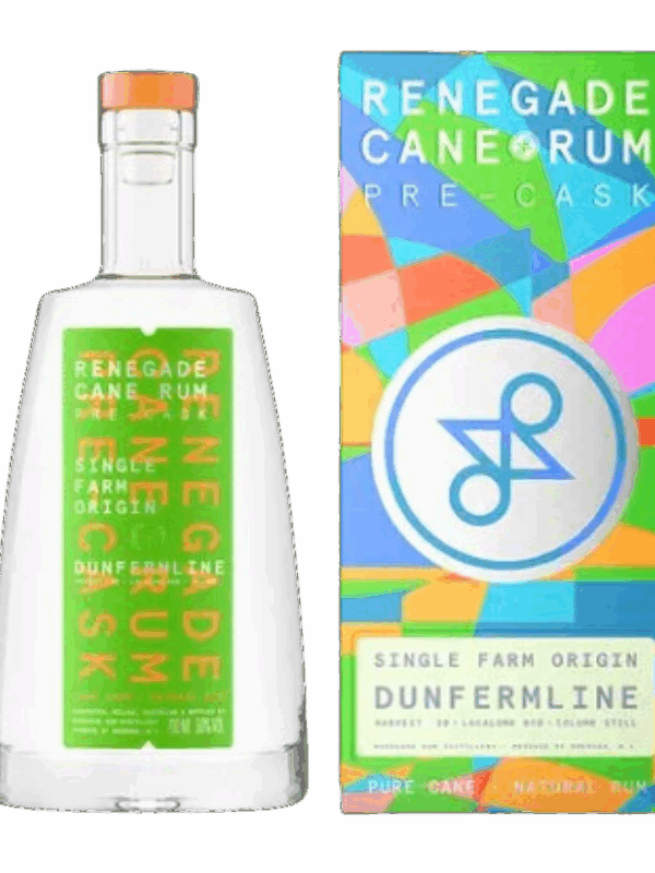 RENEGADE PRE-CASK DUNFERMLINE COLUMN RHUM BLANC 100% JUS DE CANNE