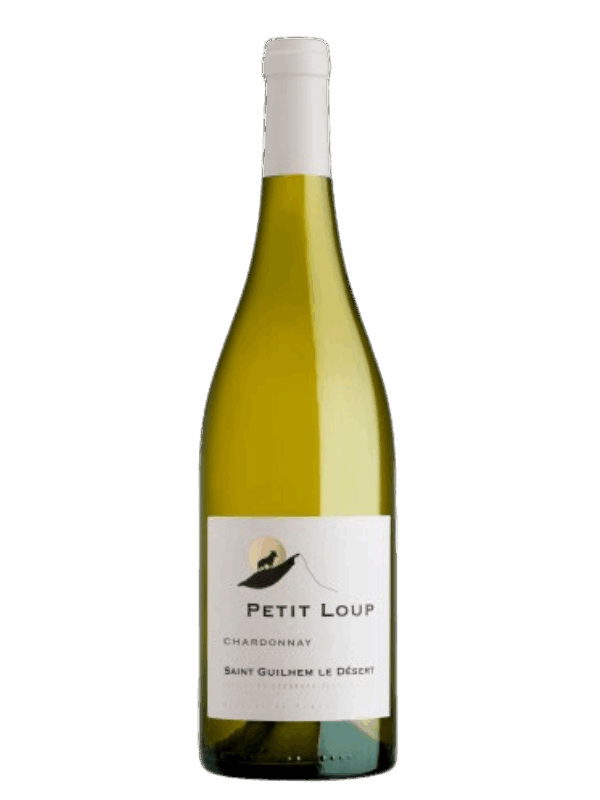 IGP ST GUILHEM LE DESERT CHARDONNAY PETIT LOUP VIGNOBLE DES 3 CHATEAUX