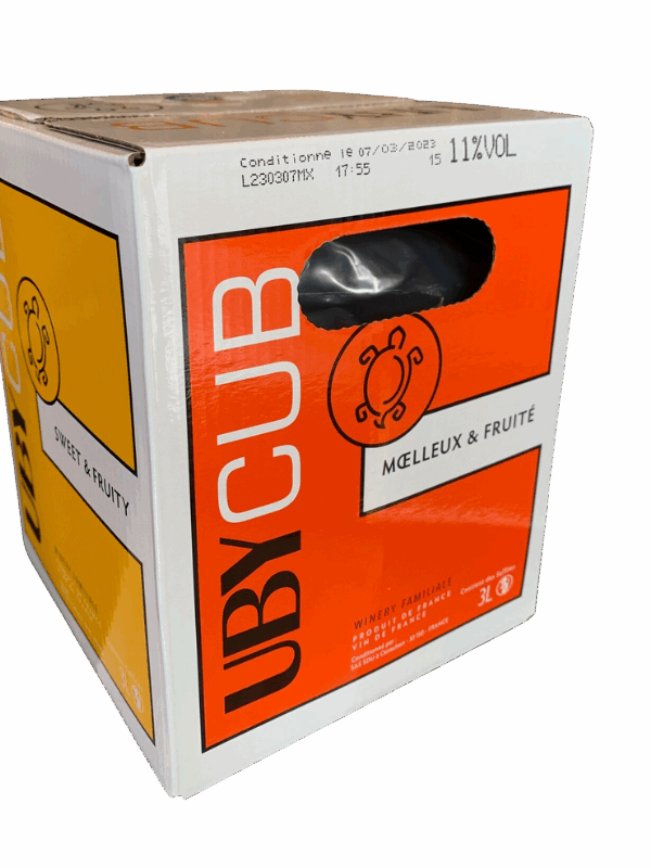 IGP GASCOGNE UBY CUB BLANC DOUX BIB 3L
