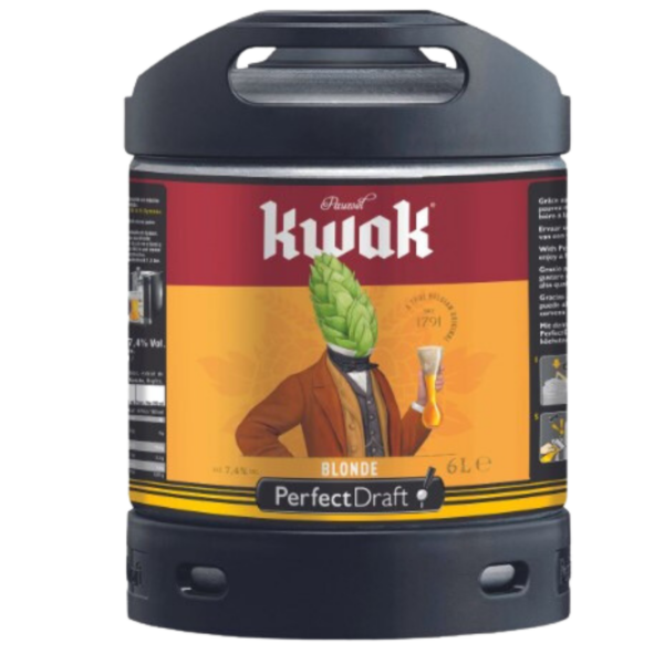 KWAK 7,4° BLONDE PERFECT DRAFT 6L (hors consigne)