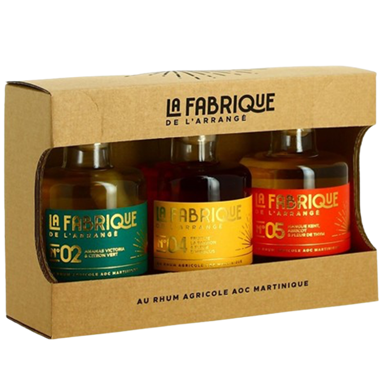 RHUM ARRANGE - LA FABRIQUE - COFFRET RECETTES n°2 /4/5