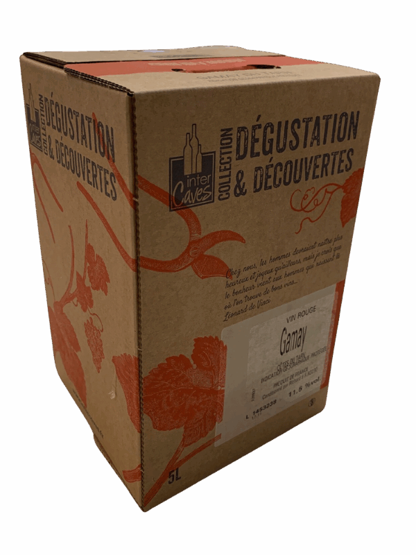 IGP COTES DU TARN GAMAY ROUGE BIB 5L