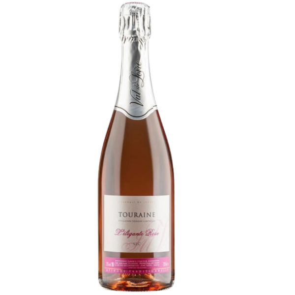 AOP TOURAINE ROSE METHODE TRADITIONNELLE DOMAINE VILLEMAINE