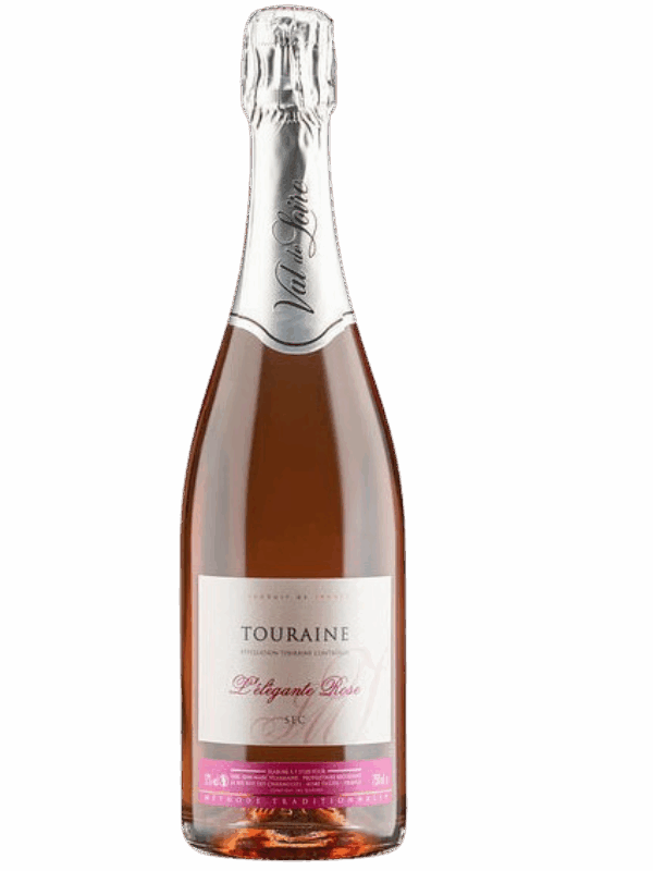 AOP TOURAINE ROSE METHODE TRADITIONNELLE DOMAINE VILLEMAINE
