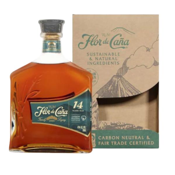 RHUM NICARAGUA FLOR DE CANA 14 ANS