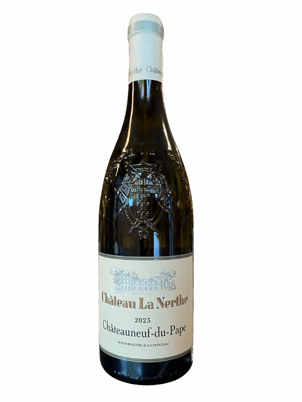 AOP CHATEAUNEUF DU PAPE CHATEAU LA NERTHE BLANC BIO