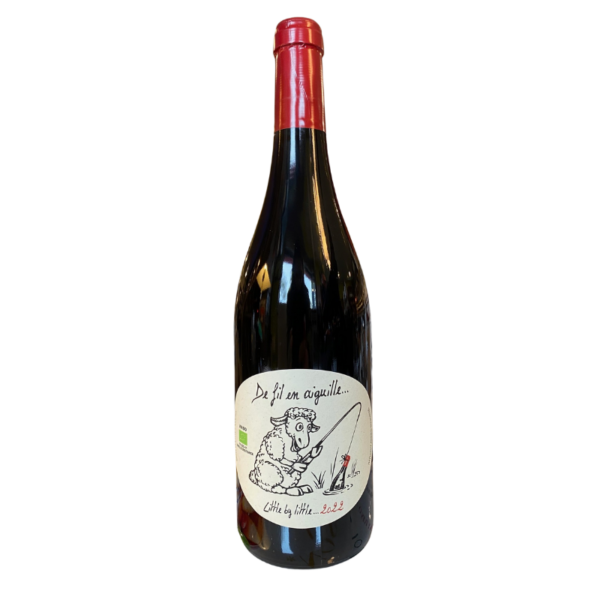 VIN DE FRANCE DE FIL EN AIGUILLE JEFF CARREL ROUGE SANS SULFITES AJOUTÉS & BIO