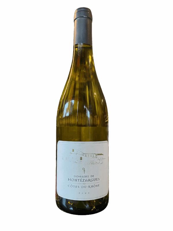 AOP COTES DU RHONE BLANC DOMAINE DE MONTEZARGUES BIO