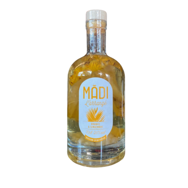 PUNCH AU RHUM MADI ANANAS GIMGEMBRE