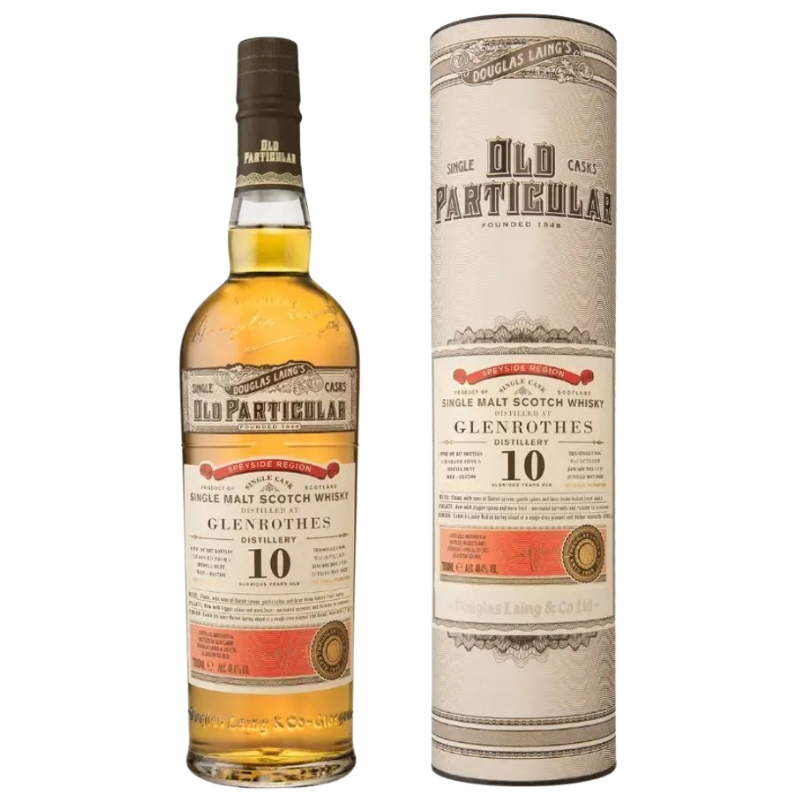 WHISKY ECOSSE - DOUGLAS LAING - GLENROTHES 10 ANS 2013
