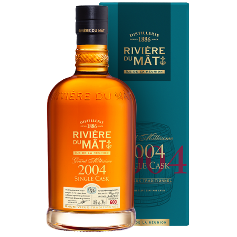 RHUM REUNION - RIVIERE DU MAT - SINGLE CASK 2004