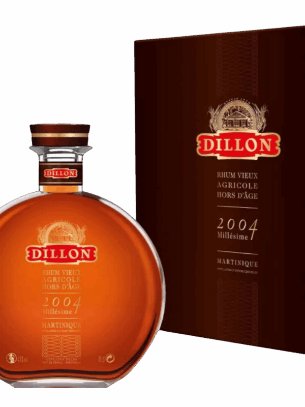 DILLON RHUM TRÈS VIEUX MILLÉSIME 2004