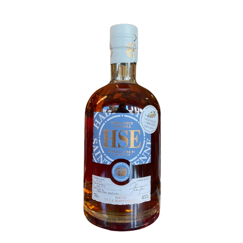 HSE - RHUM VIEUX AGRICOLE VO PARCELLAIRE N1 CANNE D'OR