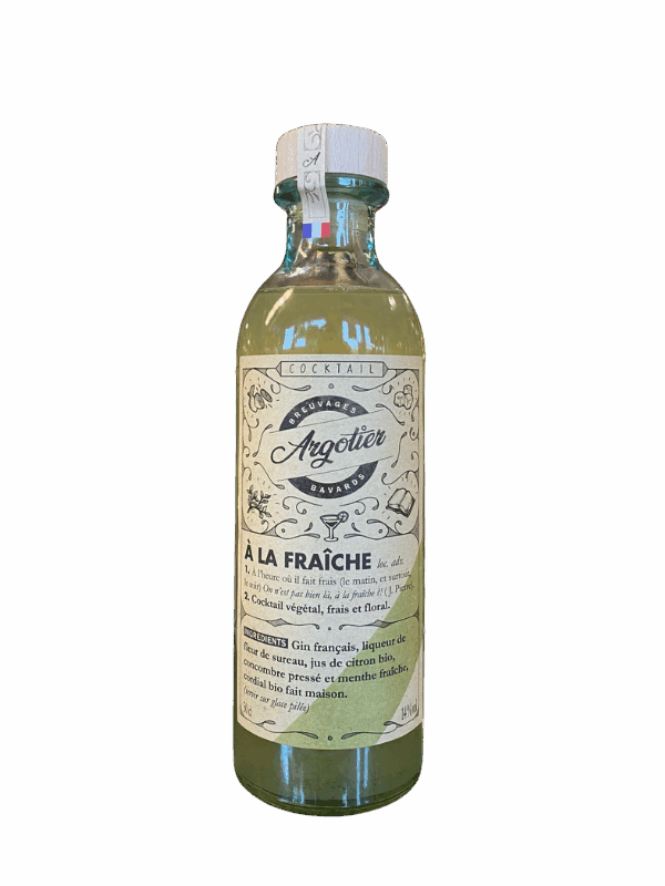 COCKTAIL ARGOTIER FABRIQUE EN FRANCE P-A-B A LA FRAICHE 50CL