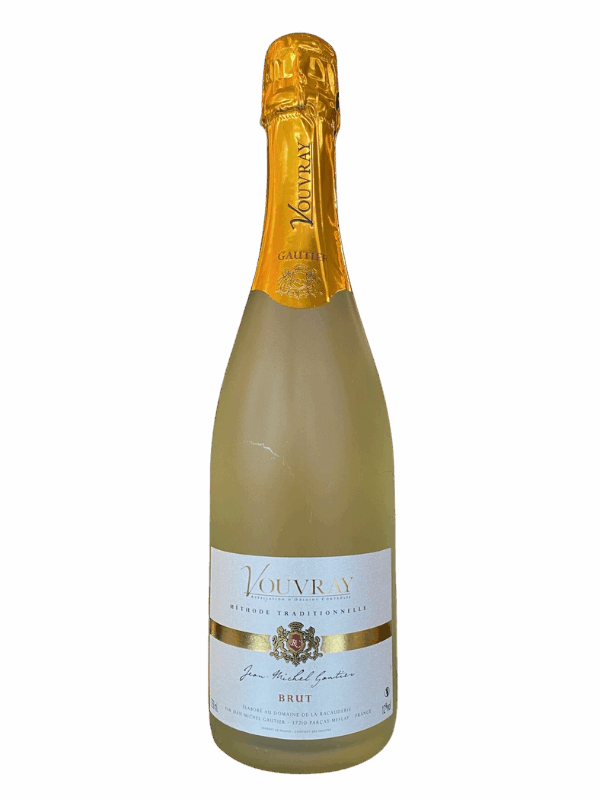 AOP VOUVRAY DOMAINE DE LA RACAUDERIE METHODE TRADITIONNELLE "PRESTIGE" BRUT BLANC