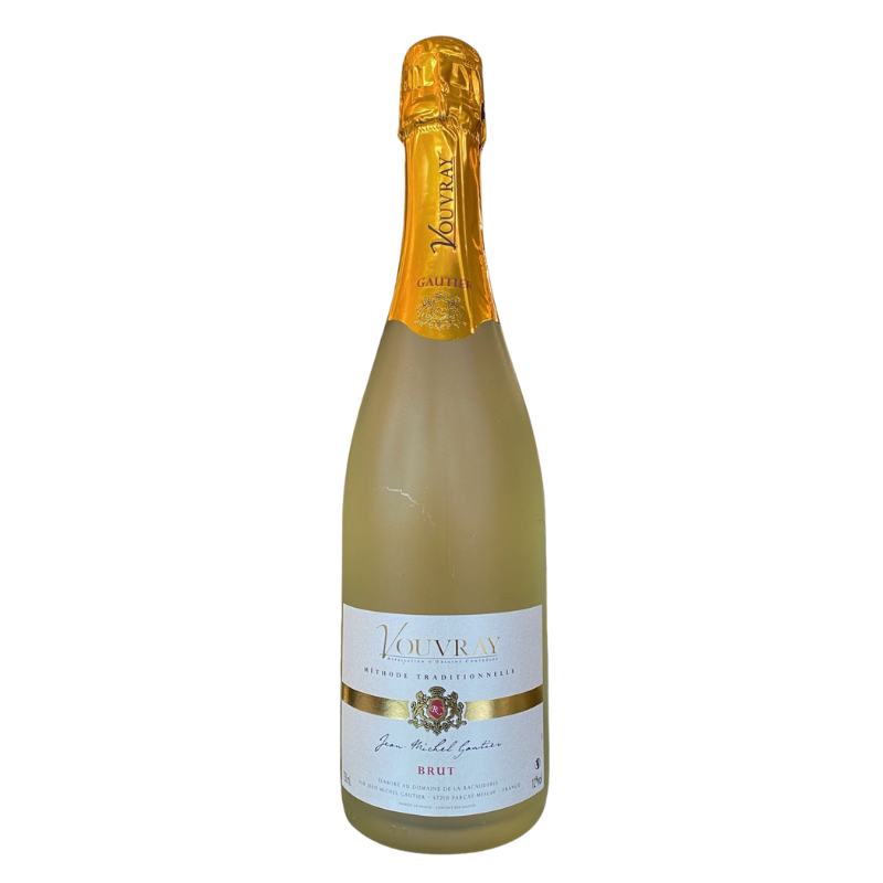 AOP VOUVRAY DOMAINE DE LA RACAUDERIE METHODE TRADITIONNELLE "PRESTIGE" BRUT BLANC