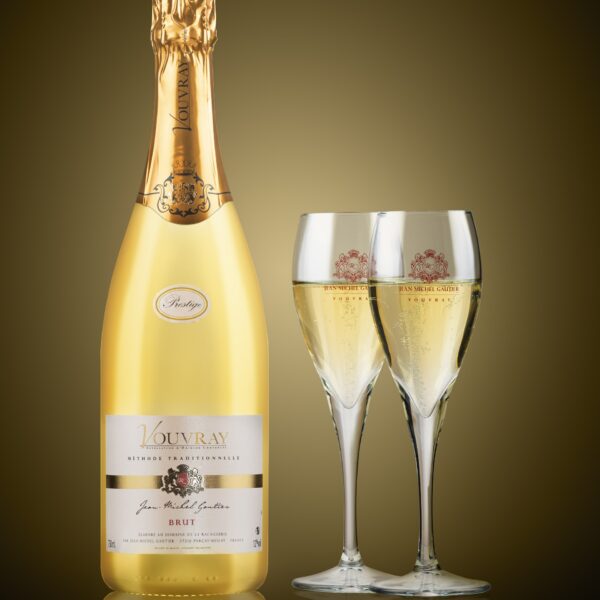 AOP VOUVRAY - DOMAINE DE LA RACAUDERIE - METHODE TRADITIONNELLE "PRESTIGE" BRUT