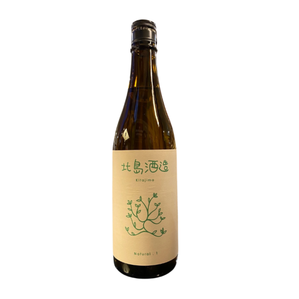 KITAJIMA NATURAL 1 SAKE JUNMAI 72cl 18.20%
