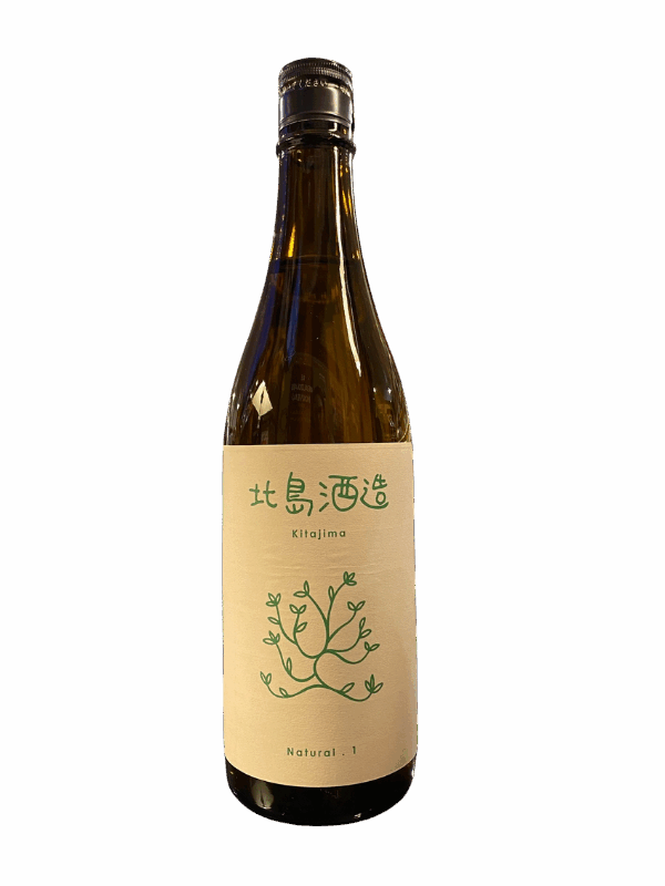 KITAJIMA NATURAL 1 SAKE JUNMAI 72cl 18.20%