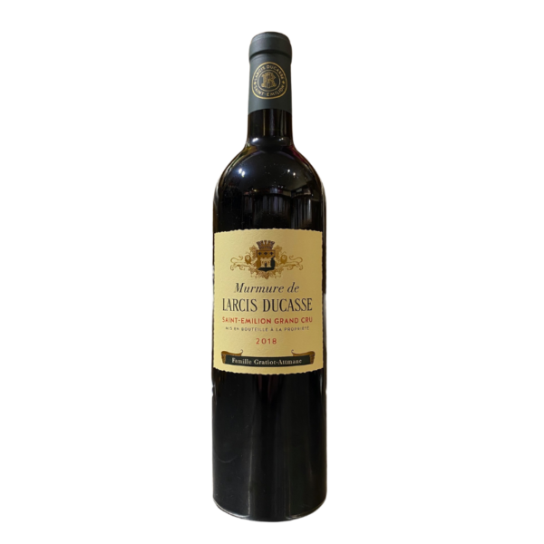 AOP SAINT-EMILION GRAND CRU MURMURE DE LARCIS DUCASSE 2018