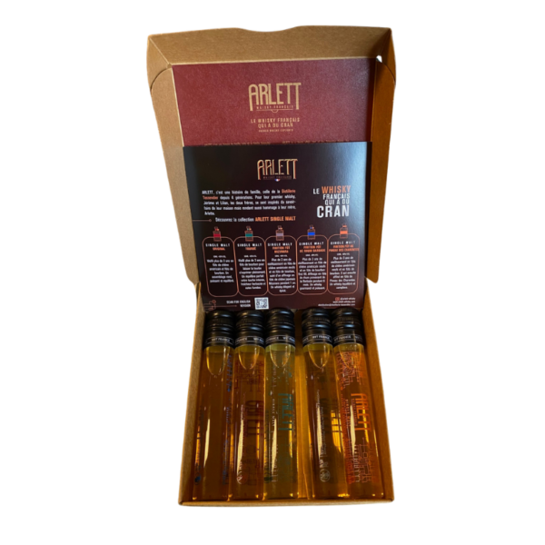 COFFRET WHISKY ARLETT 5X5CL