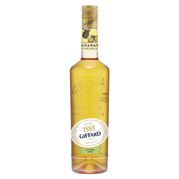 BOISSON AROMATISEE SANS ALCOOL ANANAS GIFFARD 70CL