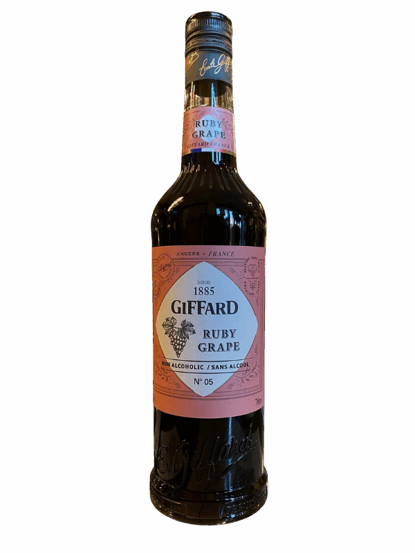 BOISSON AROMATISEE SANS ALCOOL RUBY GRAPE GIFFARD 70CL