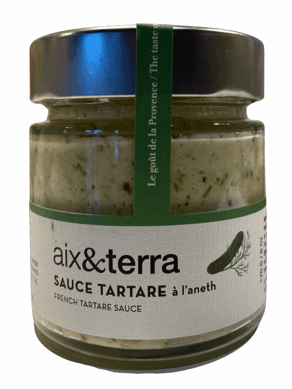 SAUCE TARTARE A L'ANETH 170G AIX&TERRA