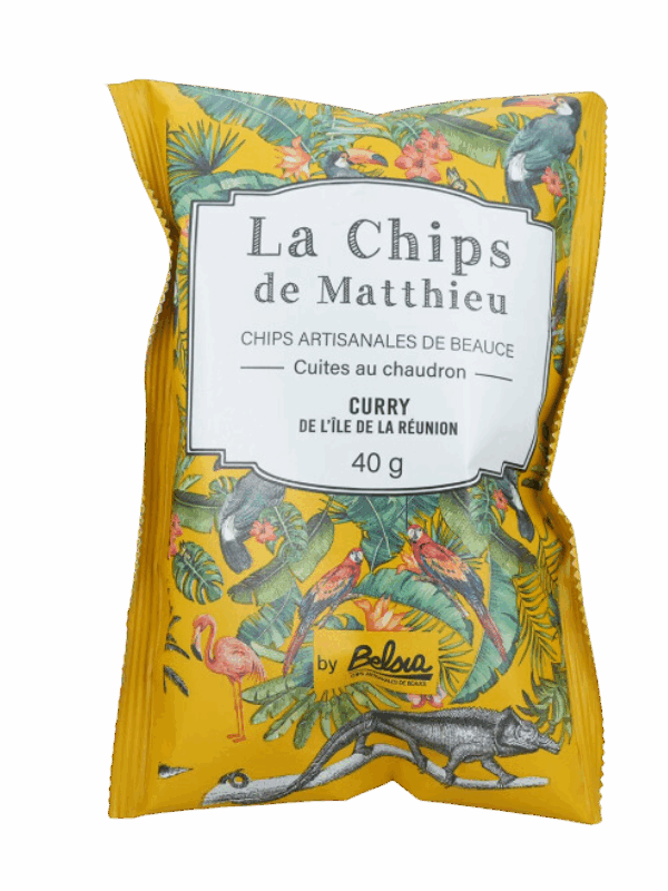 BELSIA CHIPS CURRY 40G