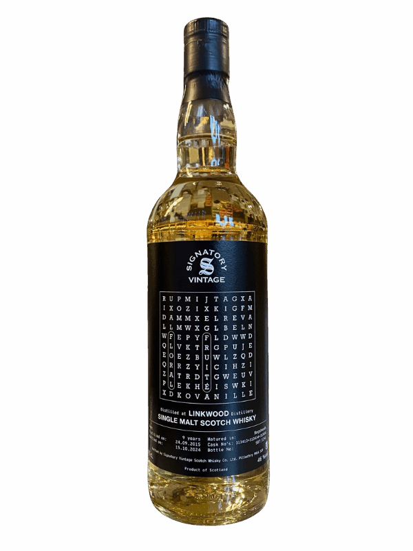 LINKWOOD 2015 HOGSHEAD SIGNATORY VINTAGE
