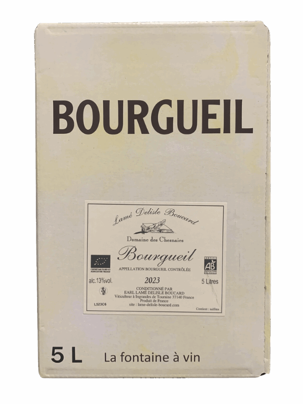 AOP BOURGUEIL ROUGE DOMAINE LAME DELISLE BOUCARD BIB 5L