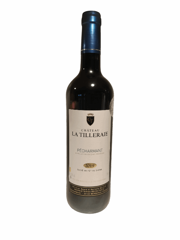 AOP PECHARMANT ROUGE CHATEAU LA TILLERAIE 2019