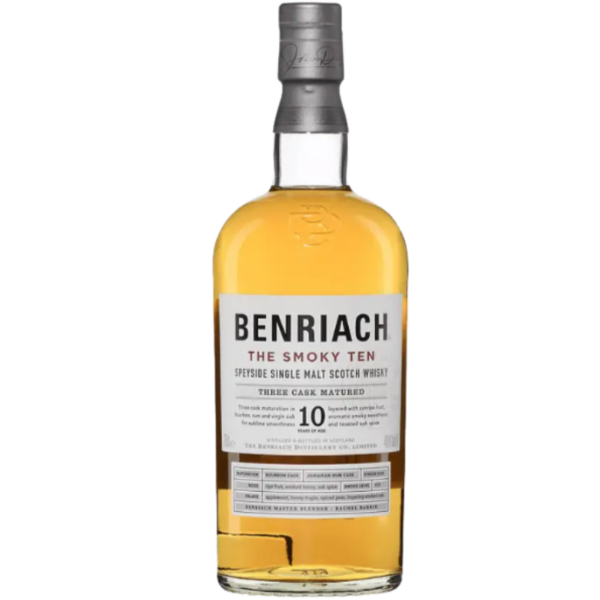 WHISKY ECOSSE BENRIACH 10 ANS SMOKY