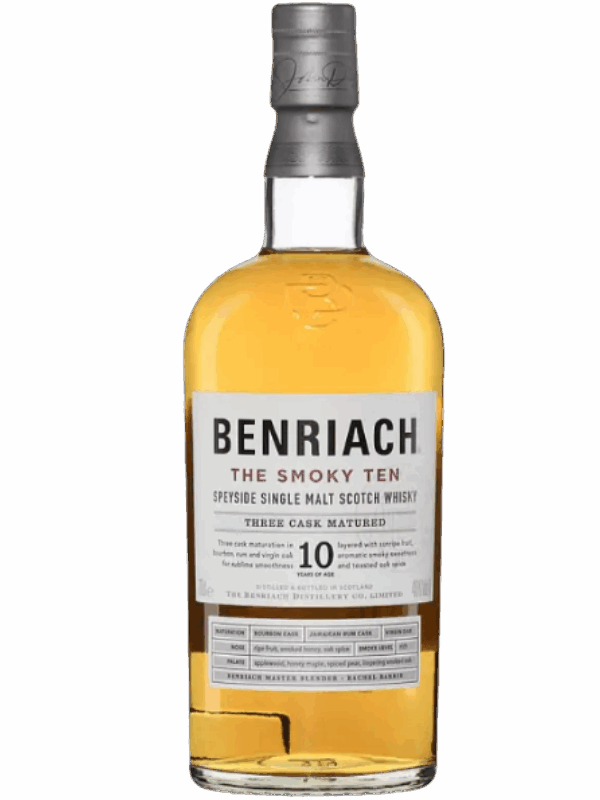 WHISKY ECOSSE BENRIACH 10 ANS SMOKY