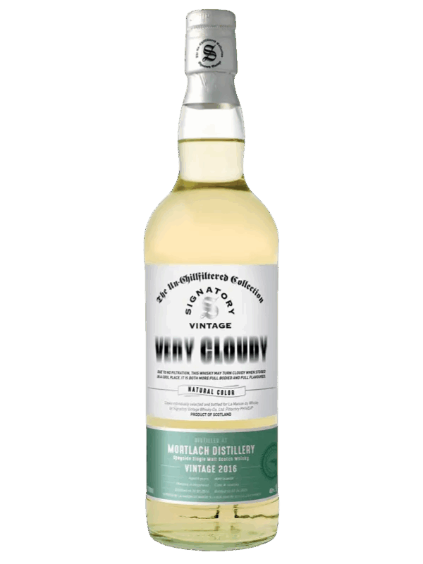 MORTLACH 2016 VERY CLOUDY SIGNATORY VINTAGE