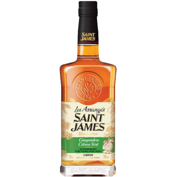 RHUM ARRANGÉ GINGEMBRE & CITRON VERT SAINT JAMES
