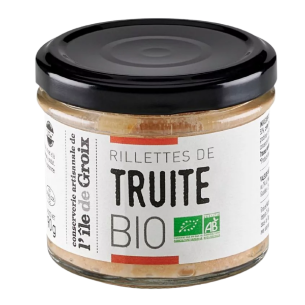 GROIX & NATURE RILLETTES DE TRUITE BIO