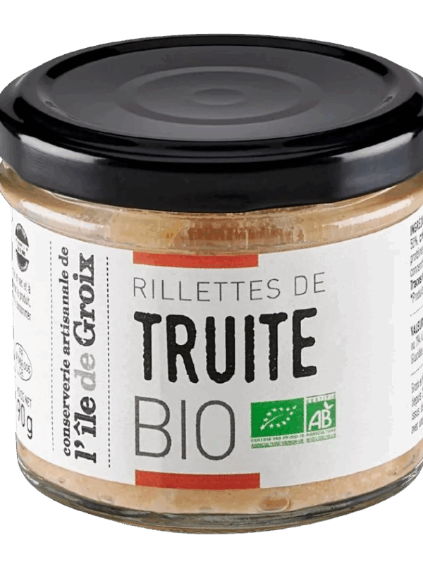GROIX & NATURE RILLETTES DE TRUITE BIO