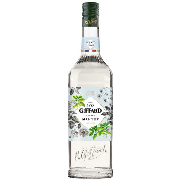 SIROP MENTHE TRANSPARENTE 1L GIFFARD
