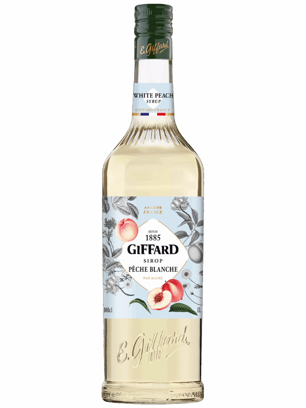 SIROP DE PECHE BLANCHE GIFFARD
