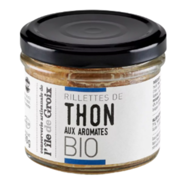 GROIX & NATURE RILLETTES DE THON AUX AROMATES BIO