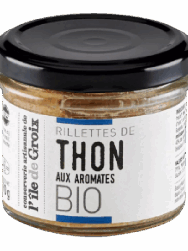 GROIX & NATURE RILLETTES DE THON AUX AROMATES BIO