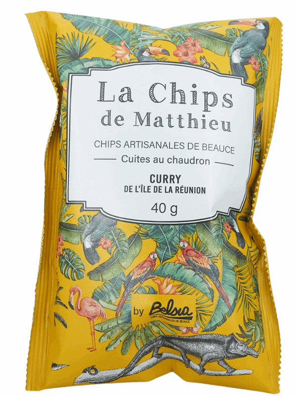BELSIA CHIPS CURRY "Matthieu" 150G