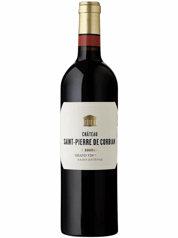 AOP ST ESTEPHE CRU BOURGEOIS CHATEAU SAINT PIERRE DE CORBIAN